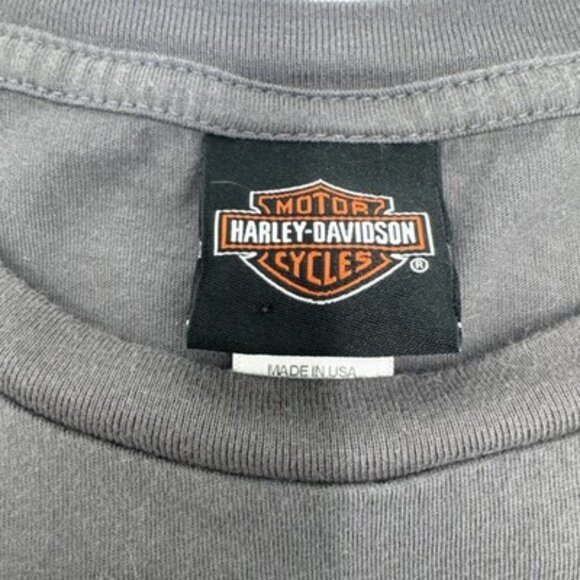 Harley-Davidson Dripping Oil Can Central Texas Old School T-Shirt Mens Large - Picture 6 of 11